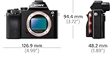 Sony Alpha 7KB Systemkamera (24,3 Megapixel, 7,6 cm (3 Zoll) Display, BIONZ X, 2,3 Megapixel OLED Sucher, NFC) inkl. SEL 28-70mm schwarz - 5
