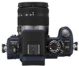 Panasonic Lumix DMC-G1K SLR-Digitalkamera (12 Megapixel, LiveView) blau inkl. Vario 14-45 mm F3,5-5,6 - 4