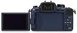 Panasonic Lumix DMC-G1K SLR-Digitalkamera (12 Megapixel, LiveView) blau inkl. Vario 14-45 mm F3,5-5,6 - 6