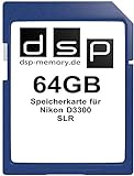 64GB Speicherkarte für Nikon D3300 SLR - 3