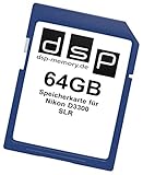 64GB Speicherkarte für Nikon D3300 SLR - 3