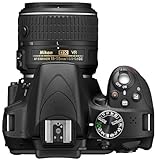 Nikon D3300 SLR-Digitalkamera Kit (24 Megapixel, 7,6 cm (3 Zoll) TFT-LCD-Display, Live View, Full-HD) inkl. AF-S DX 18-55 VR II Objektiv schwarz - 8