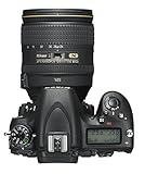 Nikon D750 SLR-Digitalkamera (24,3 Megapixel, 8,1 cm (3,2 Zoll) Display, HDMI, USB 2.0) Kit inkl. AF-S Nikkor 24-120 mm 1:4G ED VR Objektiv schwarz - 17