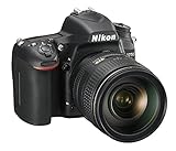 Nikon D750 SLR-Digitalkamera (24,3 Megapixel, 8,1 cm (3,2 Zoll) Display, HDMI, USB 2.0) Kit inkl. AF-S Nikkor 24-120 mm 1:4G ED VR Objektiv schwarz - 3