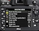 Nikon D610 SLR-Digitalkamera (24,3 Megapixel, 8,1 cm (3,2 Zoll) Display, Full HD, AF-System mit 39 Messfeldern) nur Gehäuse schwarz - 8