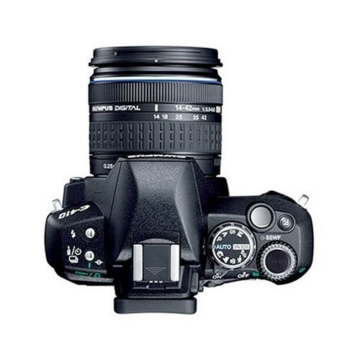 Olympus E-410 SLR-Digitalkamera (10 Megapixel, LifeView) Double Zoom Kit inkl. EZ1442 und EZ4015 - 2